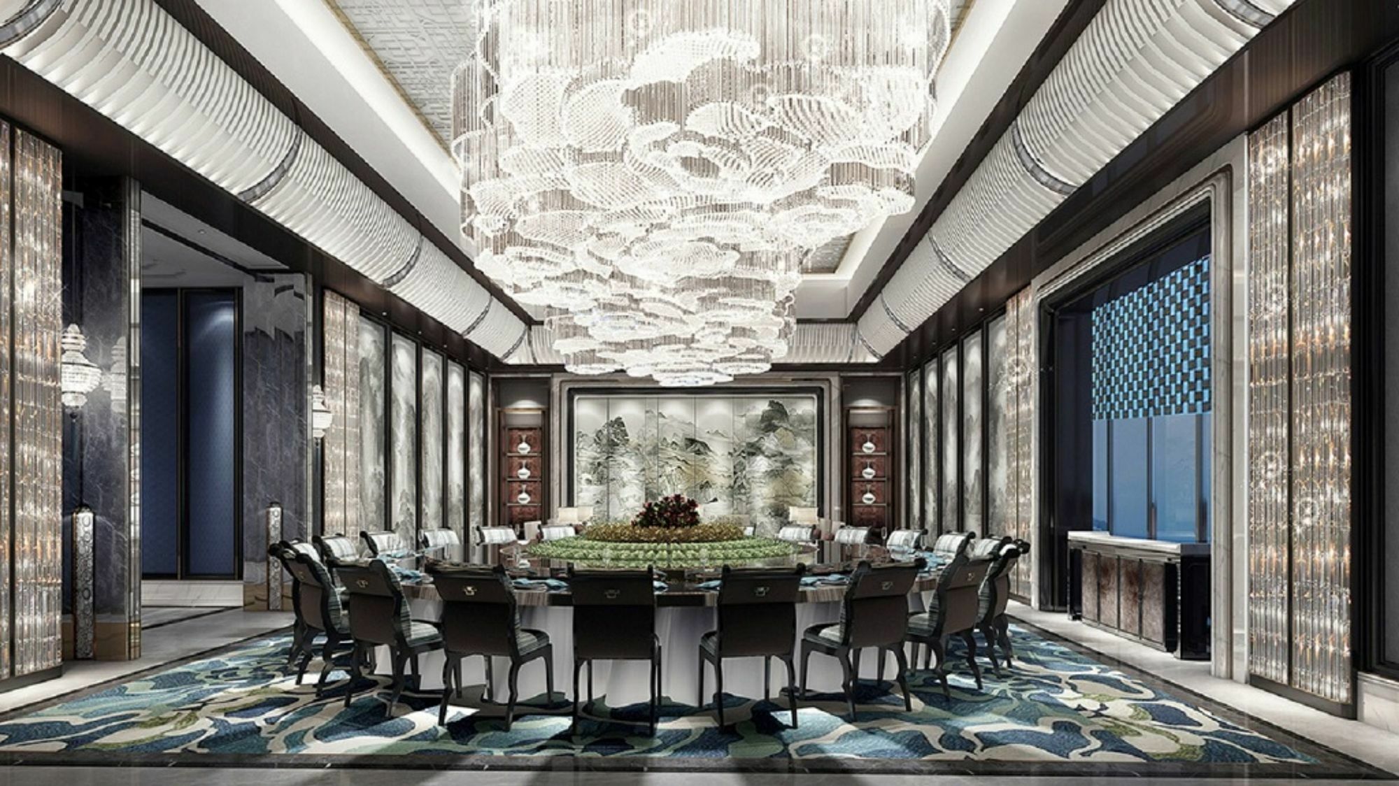 Wanda Vista Qingdao Movie Metropolis Hotel Kültér fotó