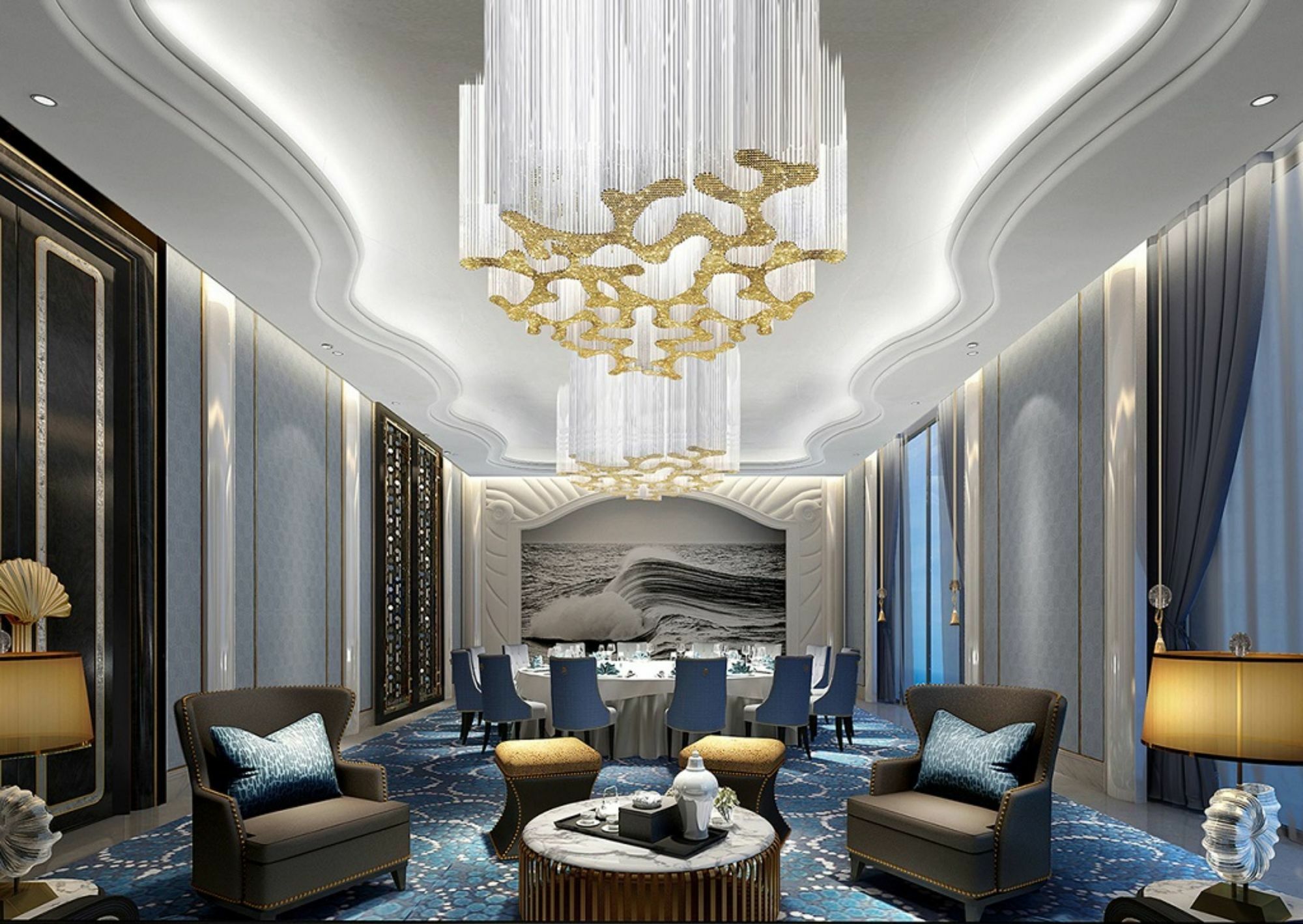 Wanda Vista Qingdao Movie Metropolis Hotel Kültér fotó