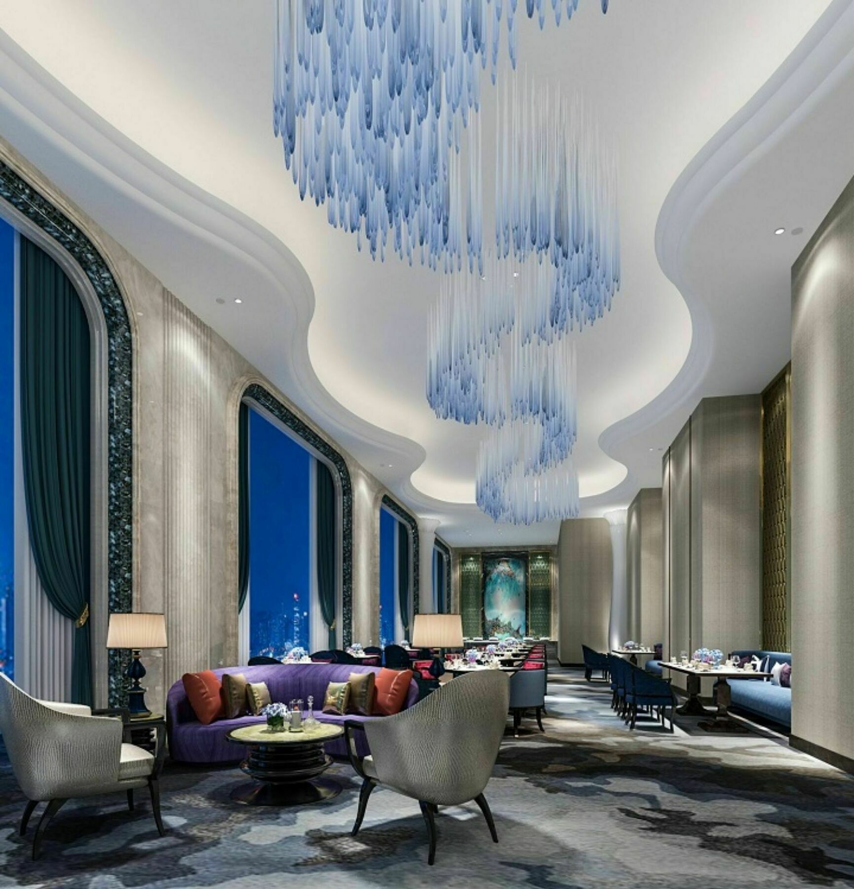 Wanda Vista Qingdao Movie Metropolis Hotel Kültér fotó