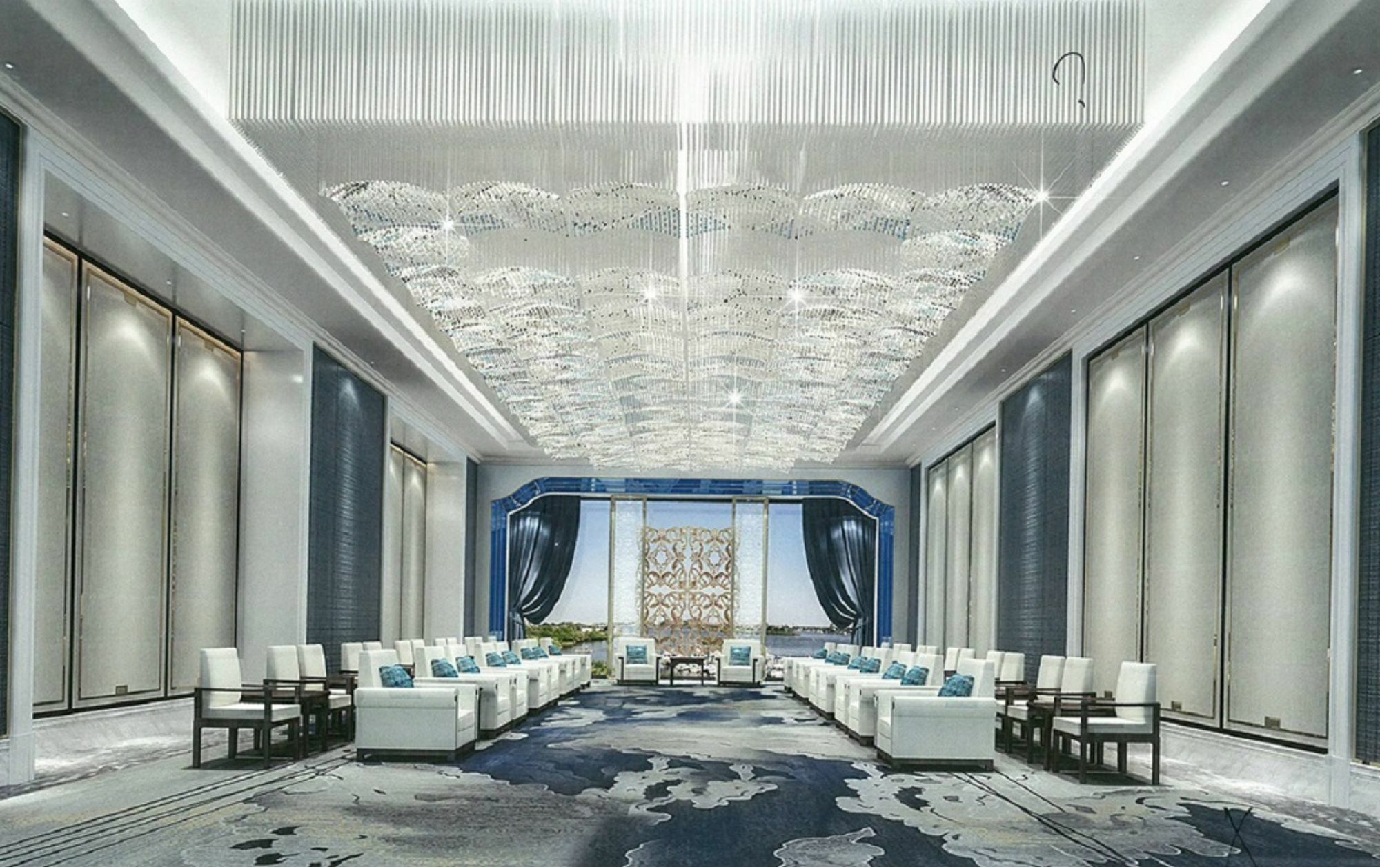 Wanda Vista Qingdao Movie Metropolis Hotel Kültér fotó